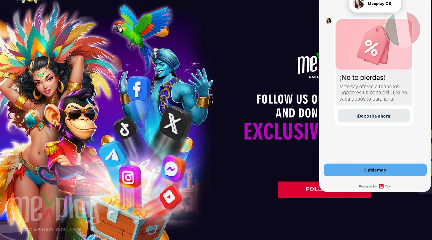 MexPlay casino games